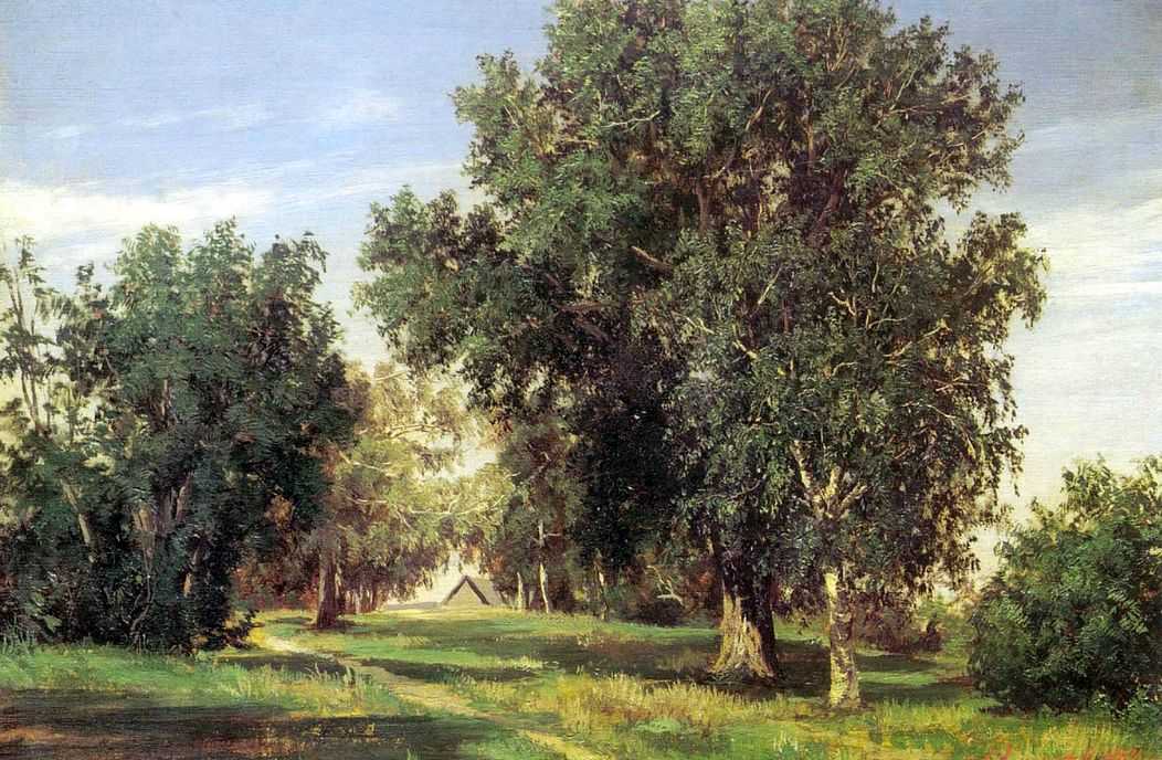 Лесная поляна. 1869