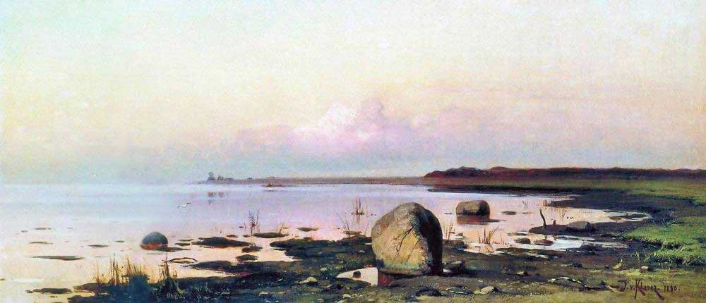 Окрестности Петербурга. Финский залив. 1880