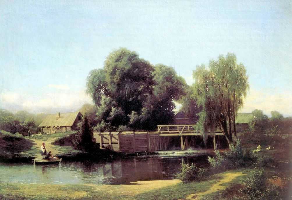 Волга у Жигулей. 1879