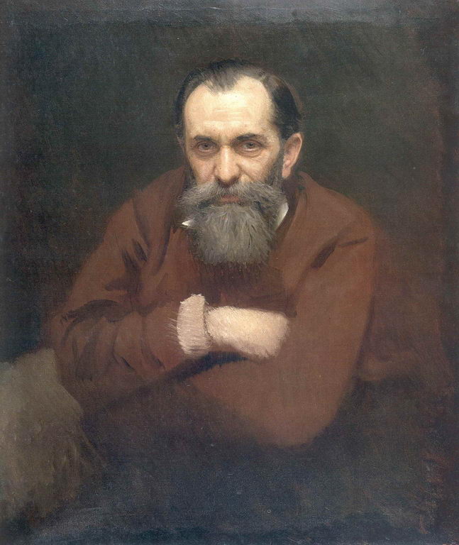 Портрет художника В.Г.Перова