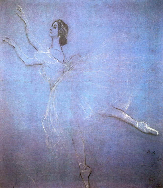 Анна Павлова в балете.- Сильфиды