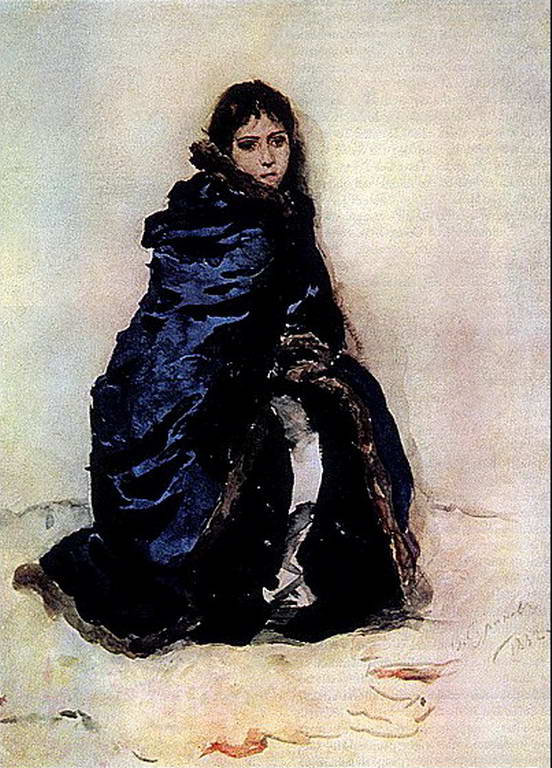 Мария Меньшикова. 1882г.