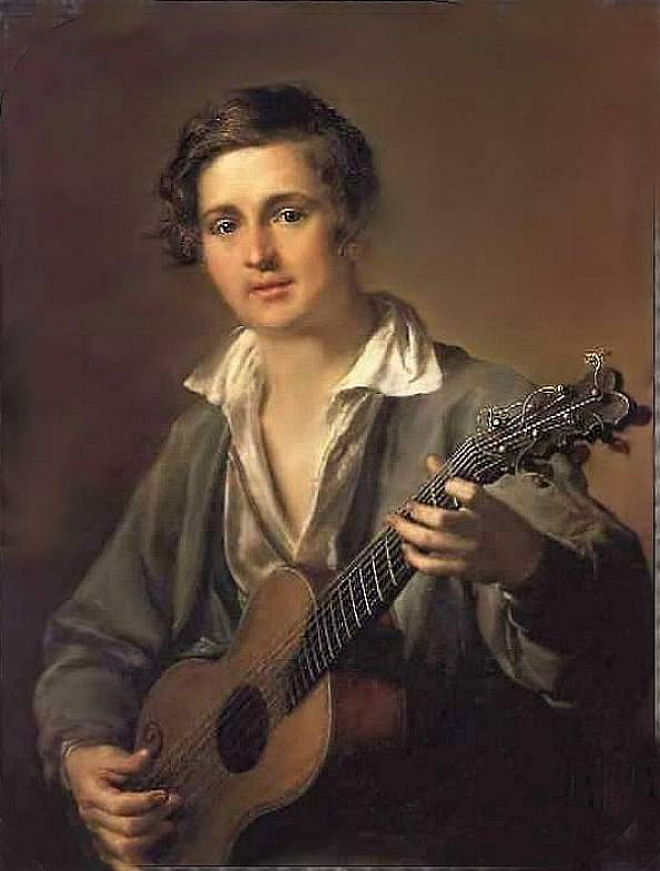 Гитарист (Портрет Моркова).