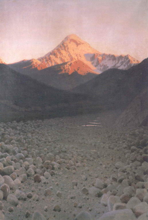 Гора Казбек.