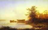 Восход солнца. В предместьях Санкт-Петербурга. 1832